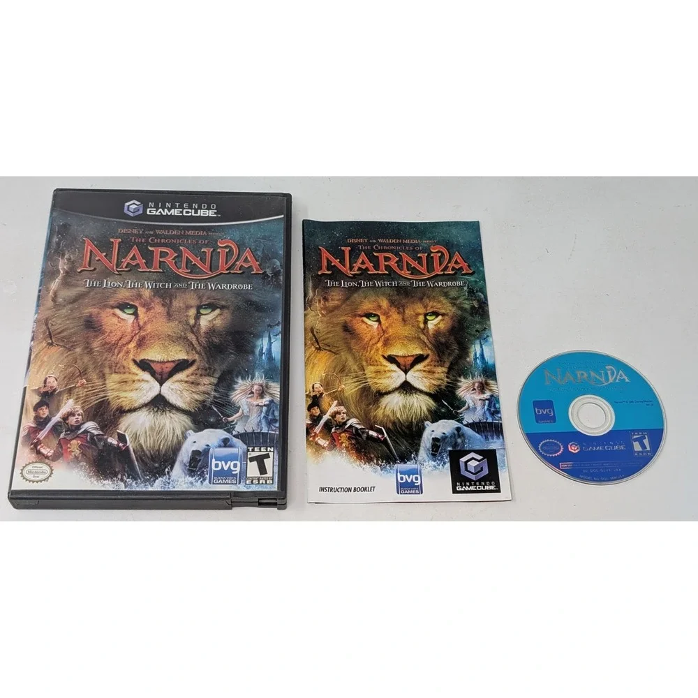 Chronicles of Narnia the Lion the Witch and the Wardrobe GameCube CIB Nintendo‎